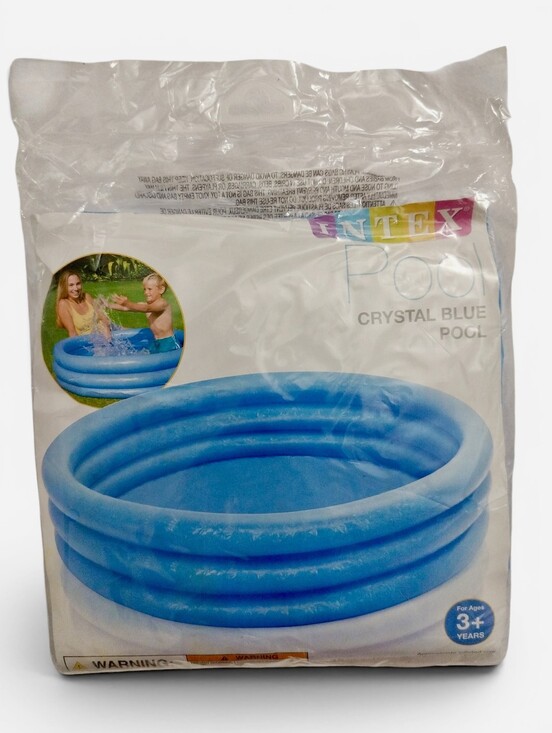 Intex Other - Intex Crystal Blue Inflatable Small Kiddie Pool Summer Fun Outdoor Play 45"x10"